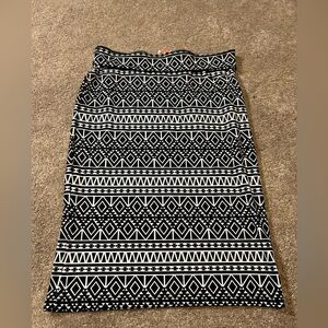 Women’s Geometric Pencil Skirt